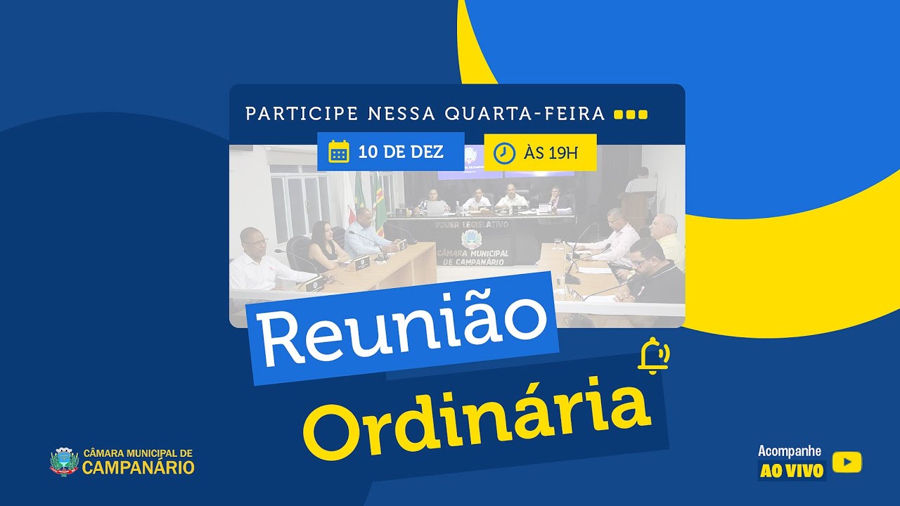 REUNIÃO ORDINÁRIA