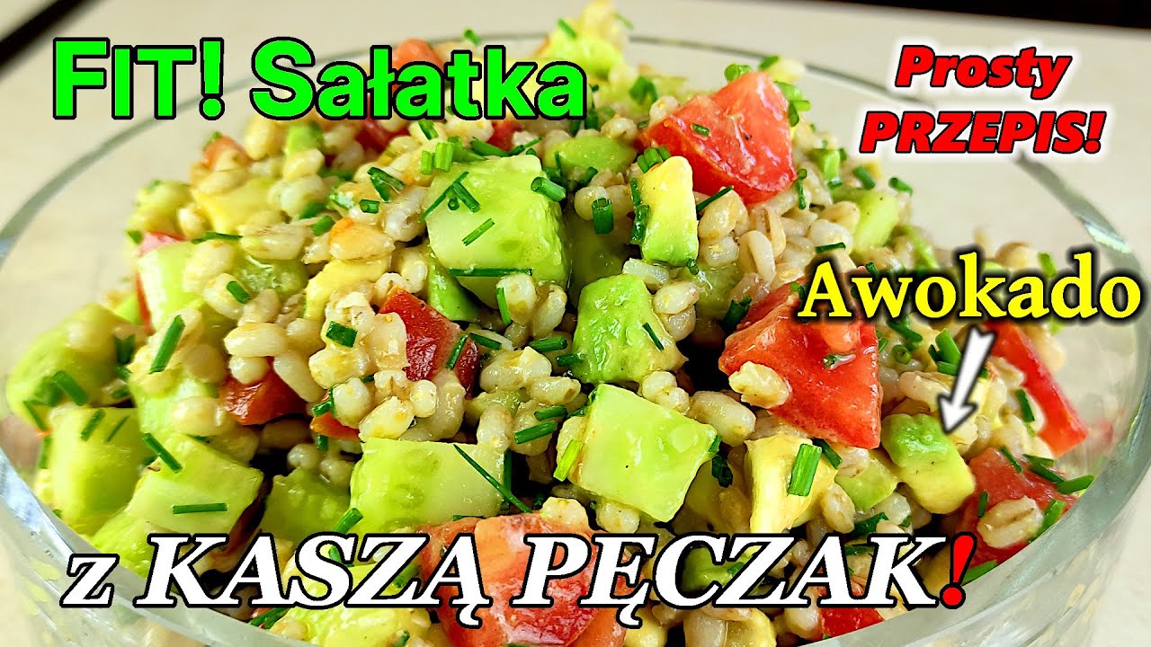 Sałatka z kaszą pęczak - Prosty przepis na pyszne śniadanie -336