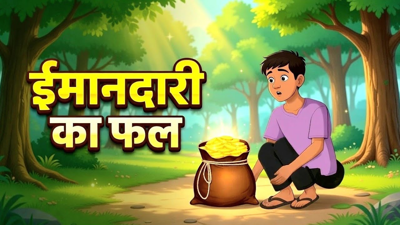 ईमानदारी का फल | Moral Story in Hindi | Heart Touching Story | Hindi Storytelling | Hindi Story 