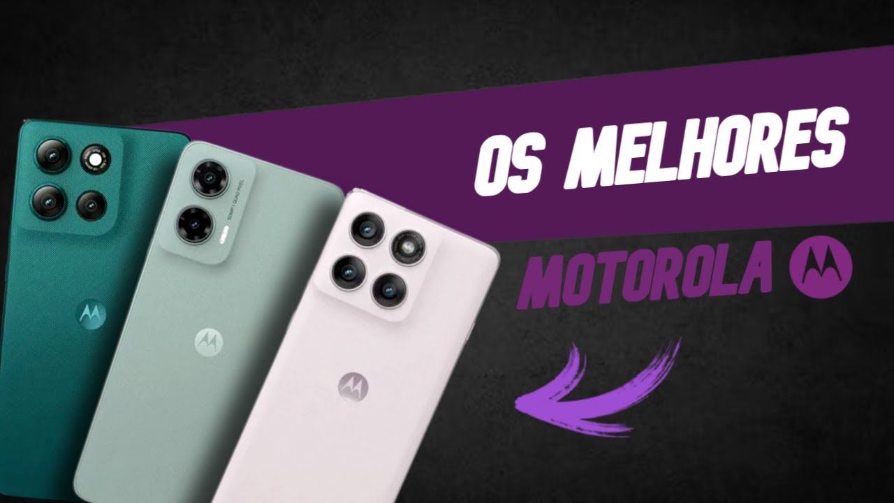 Melhores celulares Motorola para comprar em 2026 - a Motorola subiu de nível