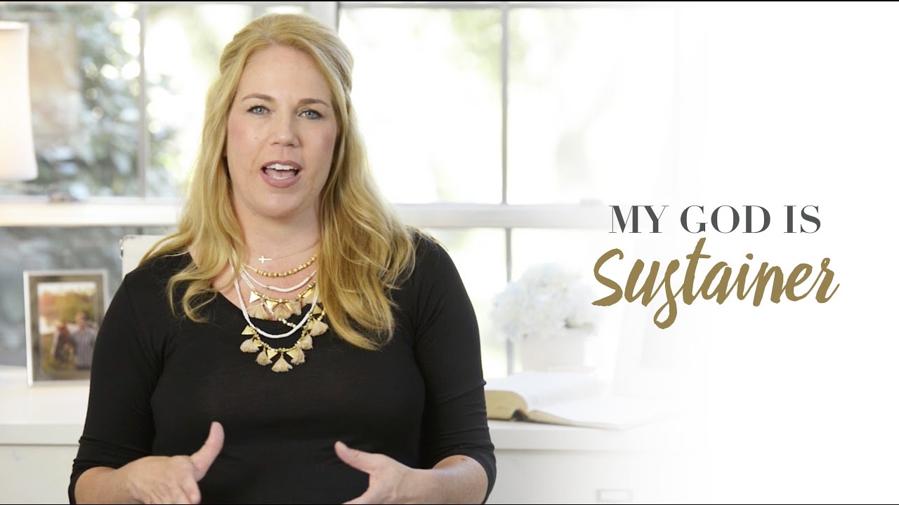 My God Is... Sustainer | Hebrews 1:1-3  // Marian Jordan Ellis