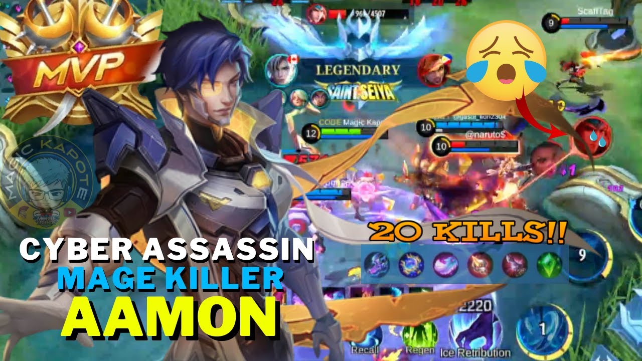 100% Aamon Assassin Mage Killer Hacks That Everyone Should Know | Magic Kapote ~ MLBB