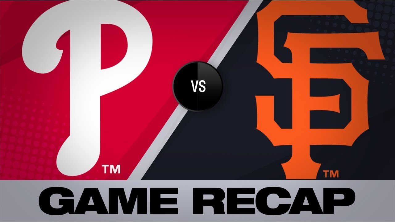 Harper goes yard twice in Phillies' 9-6 win | Phillies-Giants Game Highlights 8/9/19