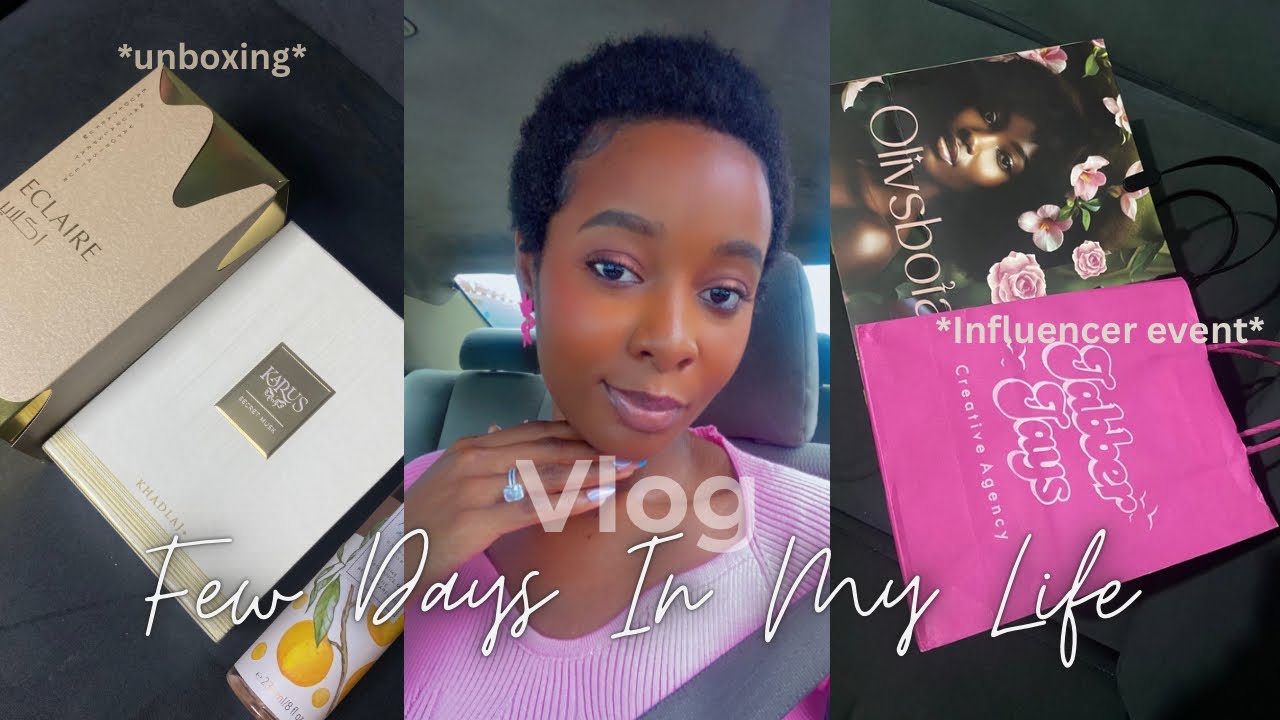 My first influencer event😍| unboxing💕| work life 🤍| Church ⛪️ | VLOG