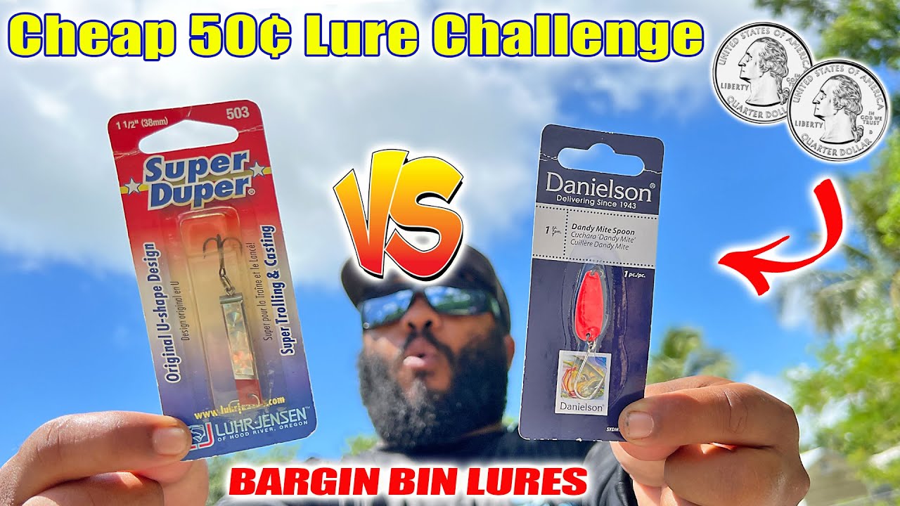 Cheap Lure VS Cheap Lure Fishing Challenge!!!