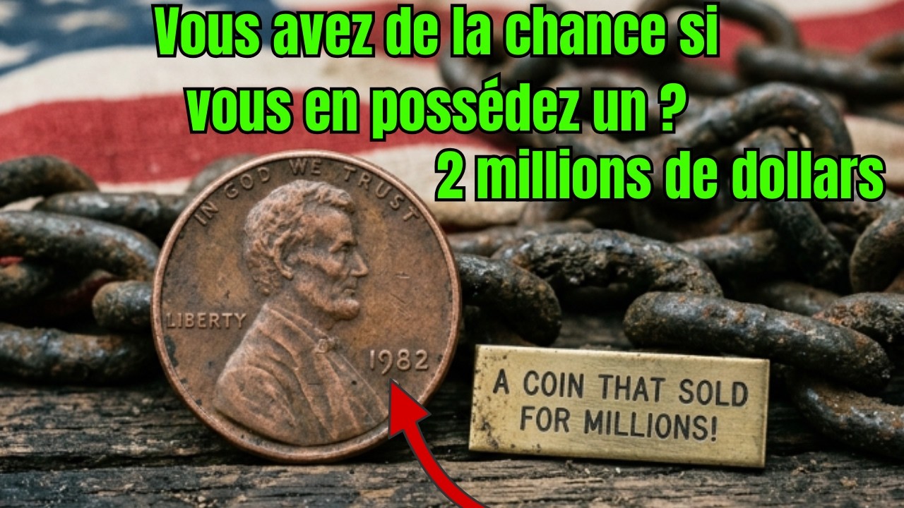 Erreurs sur les pièces de un cent Lincoln de 1982 : une véritable mine d’or ! Soyez vigilants !