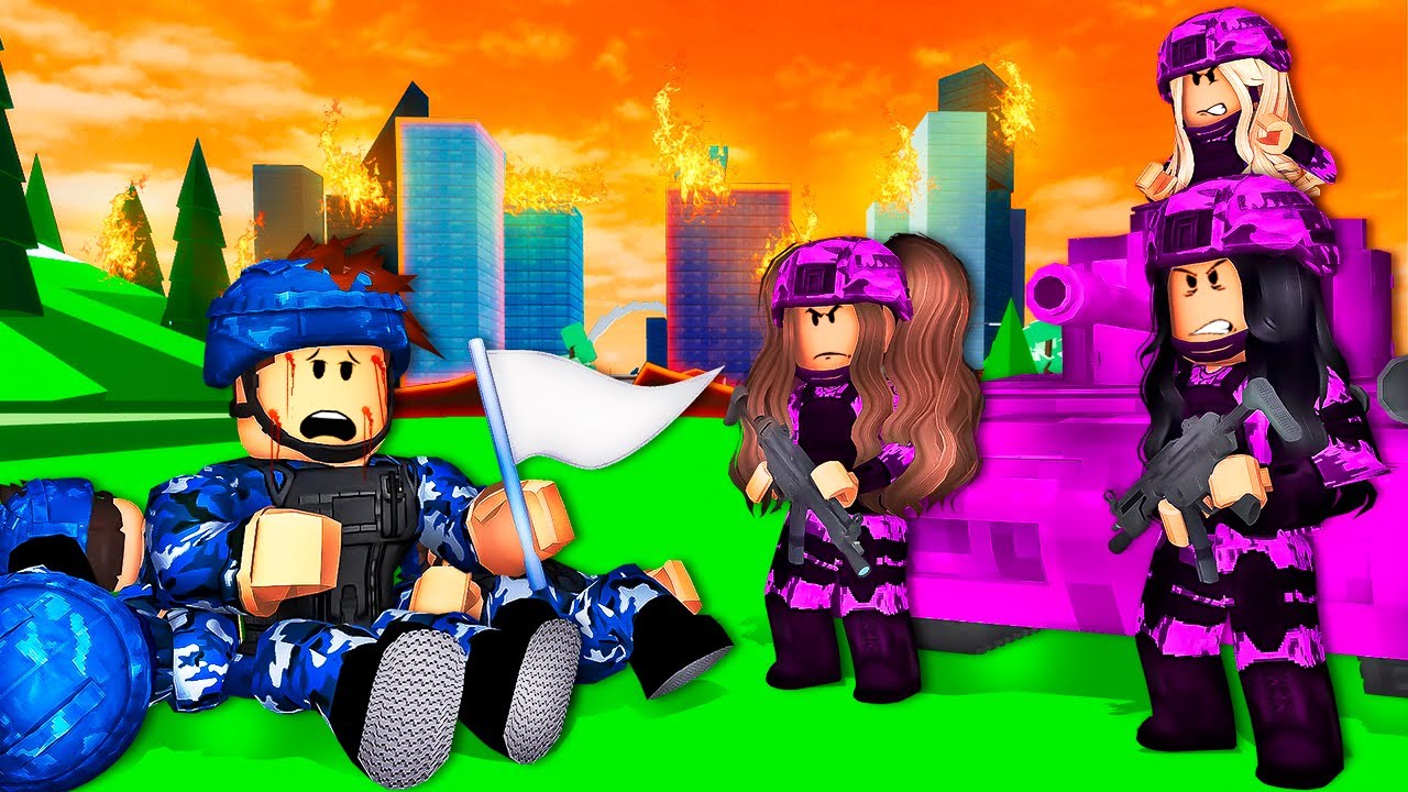 The BOYS Vs GIRLS WAR Is ENDING.. (Roblox Movie)