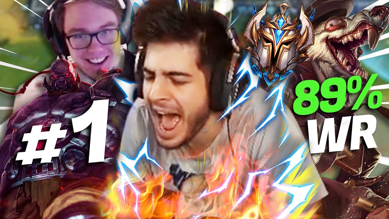 EL MAYOR SMURF DE EUW Y EL MEJOR SION DEL MUNDO ME INTEAN!!! (RATIRL & Thebausffs) | ElmiilloR