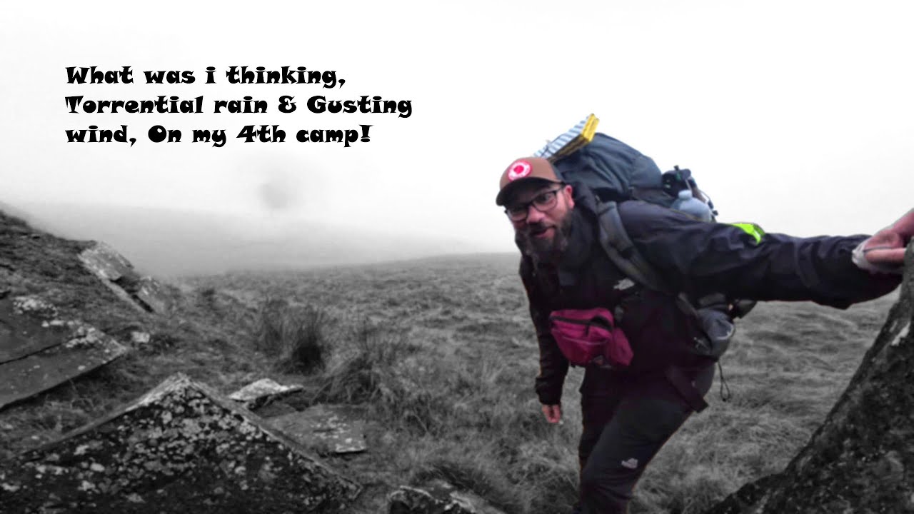 What was i thinking, Torrential rain & Gusting wind on my 4th wild camp in the Naturehike cloud peak