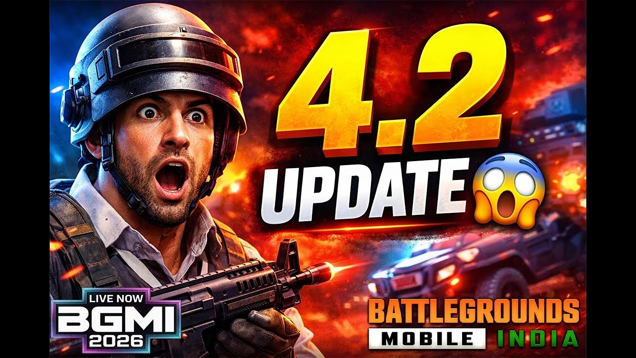 BGMI 4.2 Update Is HERE 🔥 New Mode, New Features & Full Gameplay | BGMI Update Hindi
