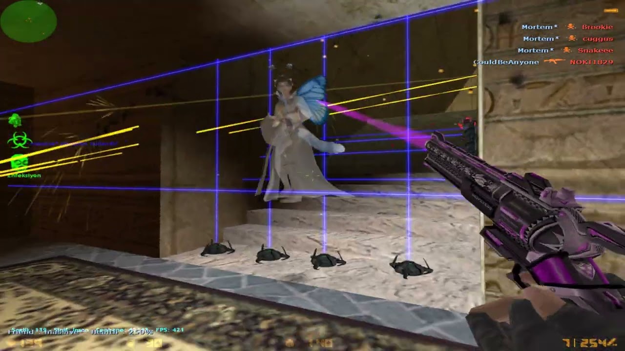 Counter-Strike: Zombie Plague Mod - zm_carbon_anubis_fix - 32/32 Players