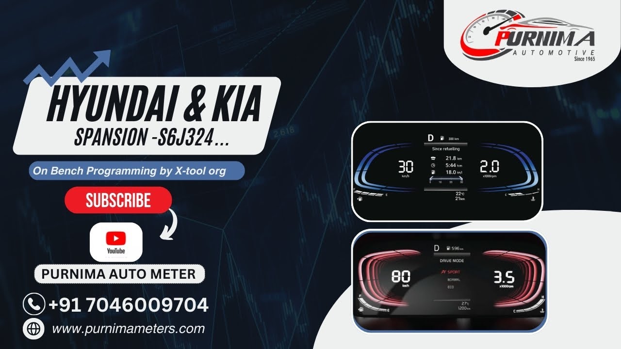 "Accurate Odometer Repairs for KIA & HYUNDAI – S6J324CKP / S6J328CKP Solutions | Visit X-TOOL.ORG"