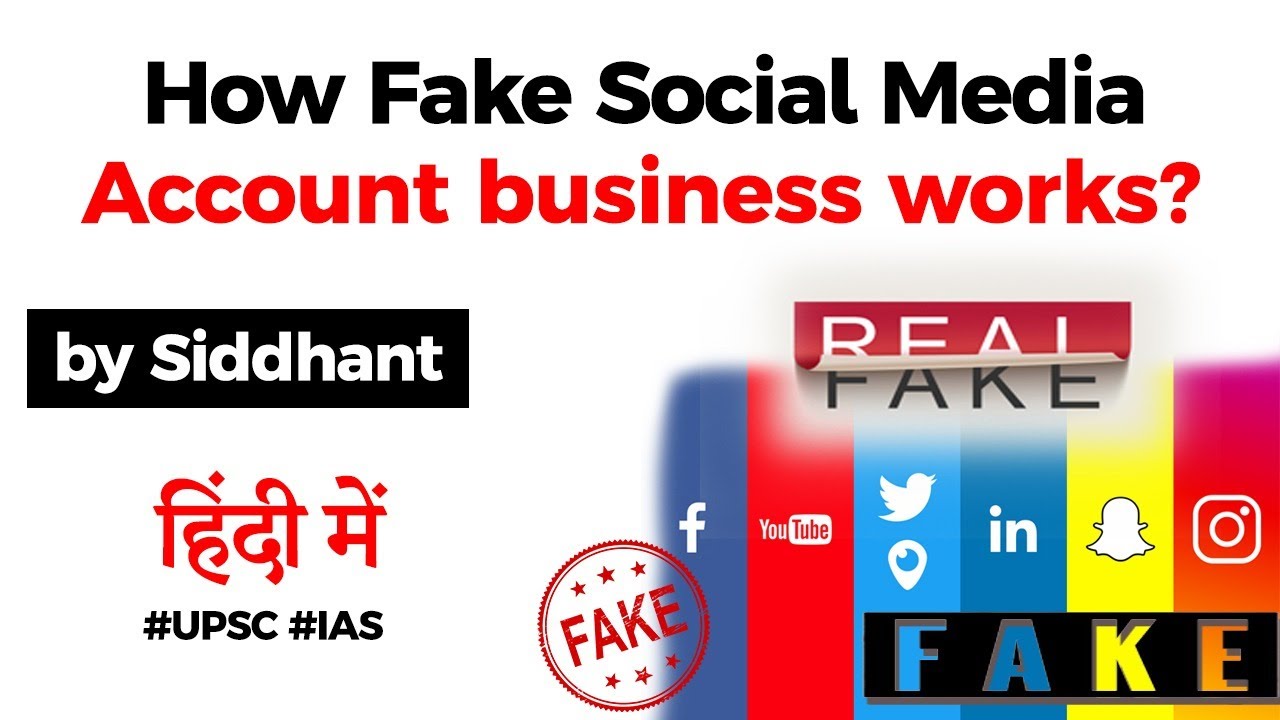 How Fake Social Media Account business works? Trade of buying fake likes and followers explained