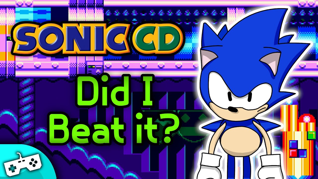 DID I BEAT A CLASSIC GAME? // Mario Fan Plays Sonic CD | SkiT YT