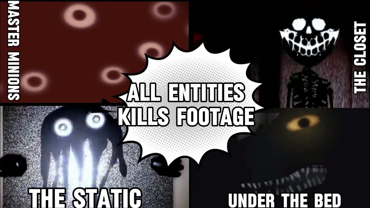 The intruder || All Entities kills footage + obtained badge (Roblox the intruder)