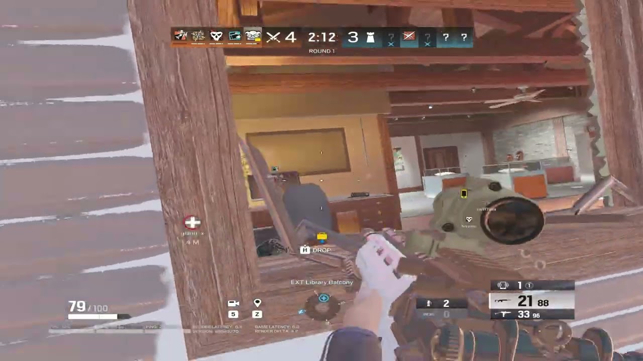 10-6 in Champion Elo then 9-0 vs Robots with 170HP Mira | Both on Chalet | R6