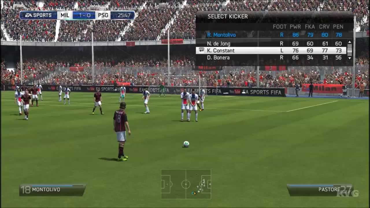 FIFA 14 - AC Milan vs. PSG Gameplay [HD]