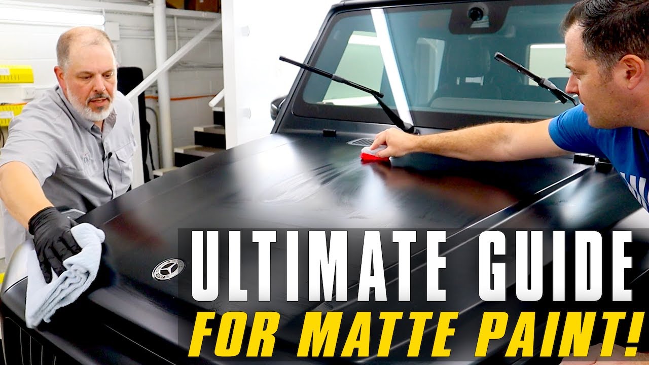 ⇓The Ultimate Guide to Perfect Paint Protection for ANY Matte Finish Or Vinyl Surface!⇓