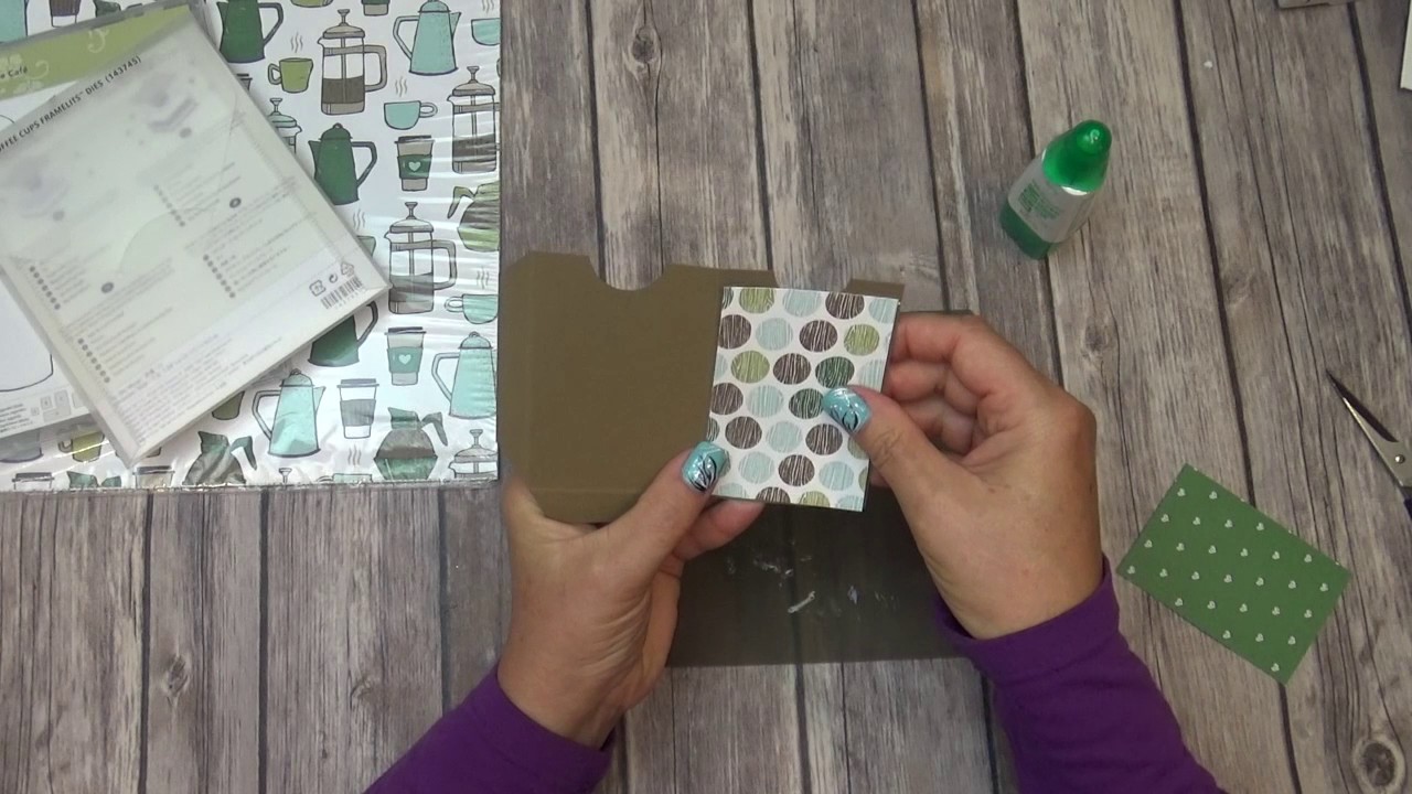 Stampin' Up! Coffee Cafe Money Holder #142