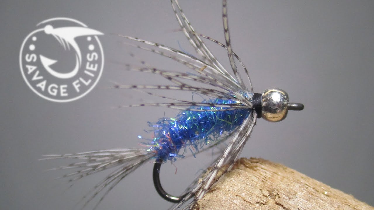 Tying the Blueberry Pie Panfish Fly (that also works for trout)