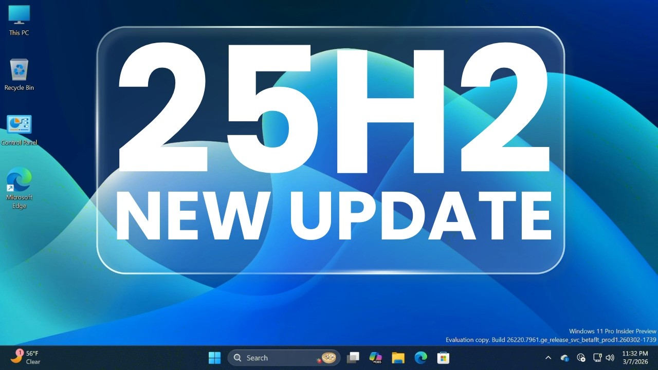 Windows 11 Beta Build 26220.7961 &ndash; Administrator Protection Returns & File Explorer Voice Typing!