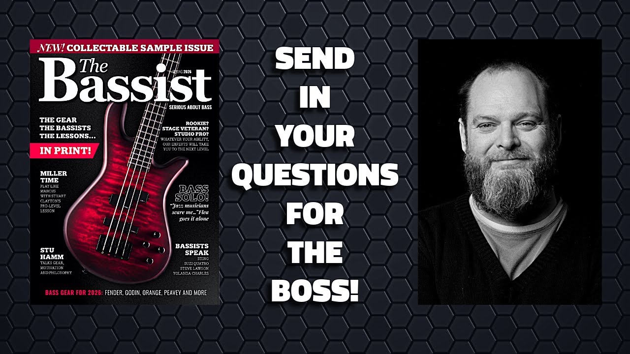 Ask The Editor Of UK's New Bass Magazine! (Live Chat 154)