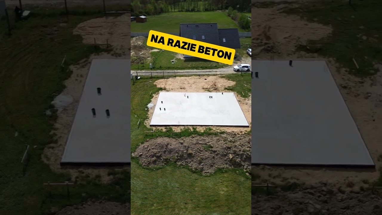 widok naszej budowy z lotu ptaka