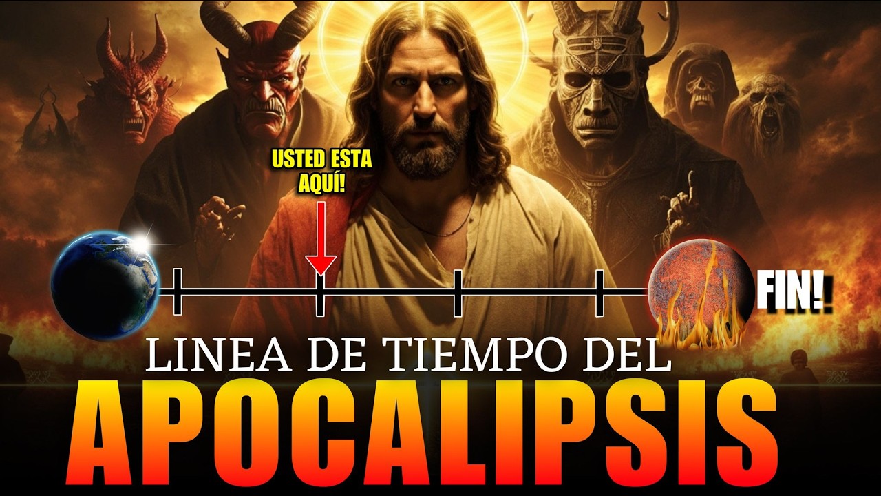 El Apocalipsis en una L&iacute;nea de Tiempo: As&iacute; Ser&aacute; el Fin del Mundo Seg&uacute;n la Biblia!