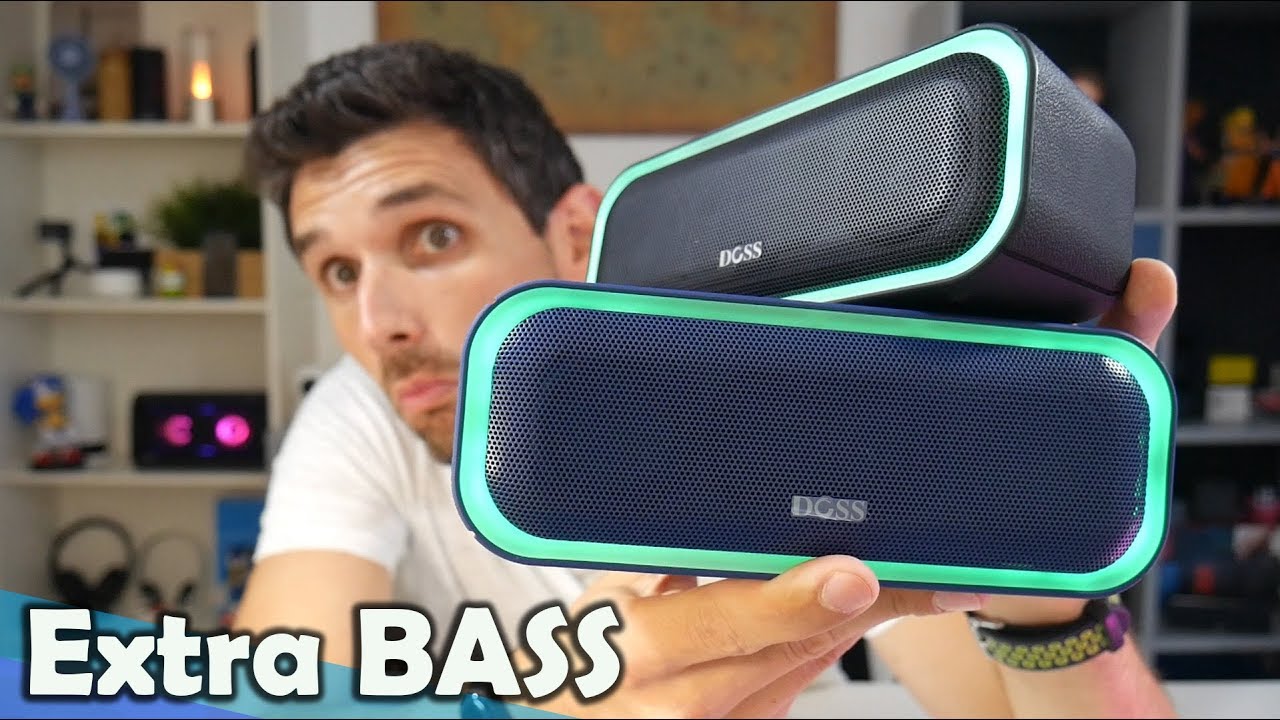 Vaya par de altavoces Bluetooth Potentes 20W, DOSS SoundBox PRO
