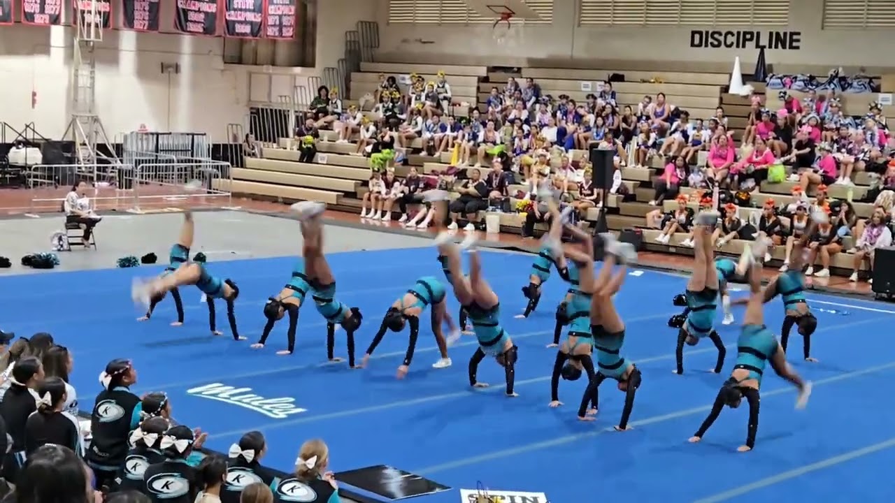 Kapolei High School Varsity Cheer Team: OIA - November 2, 2024