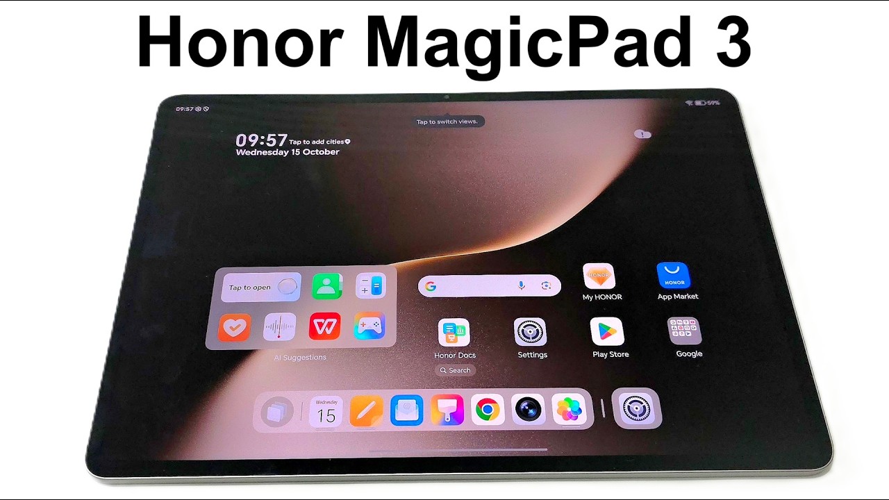 Honor MagicPad 3 — распаковка и первые впечатления