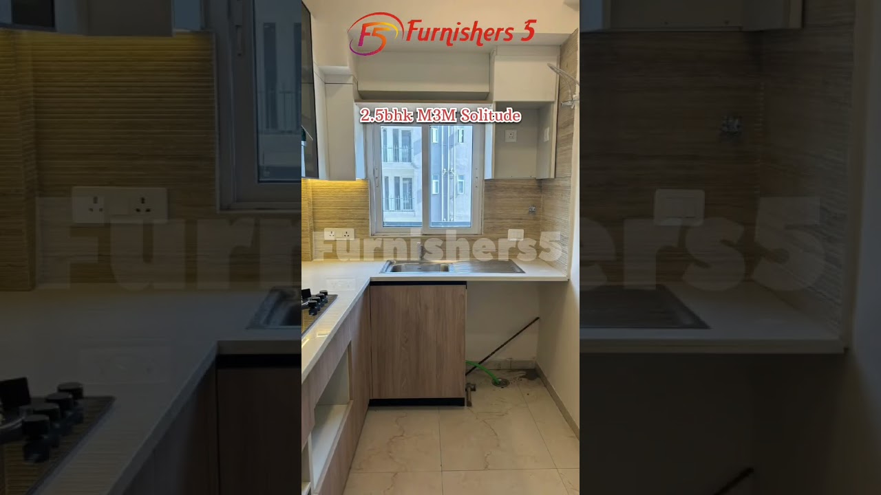 M3M Solitude | 2.5BHK | Best modular kitchen | Furnishers5