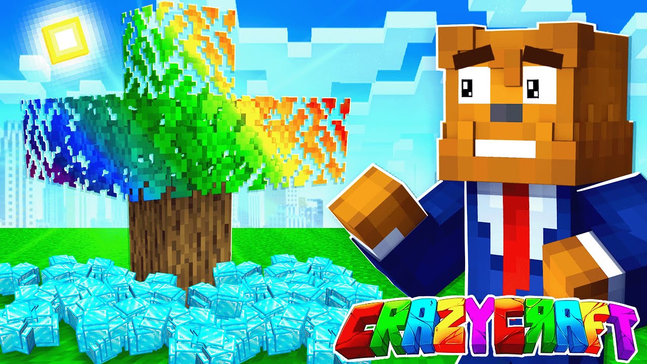 Creating UNLIMITED Items In Minecraft Crazy Craft