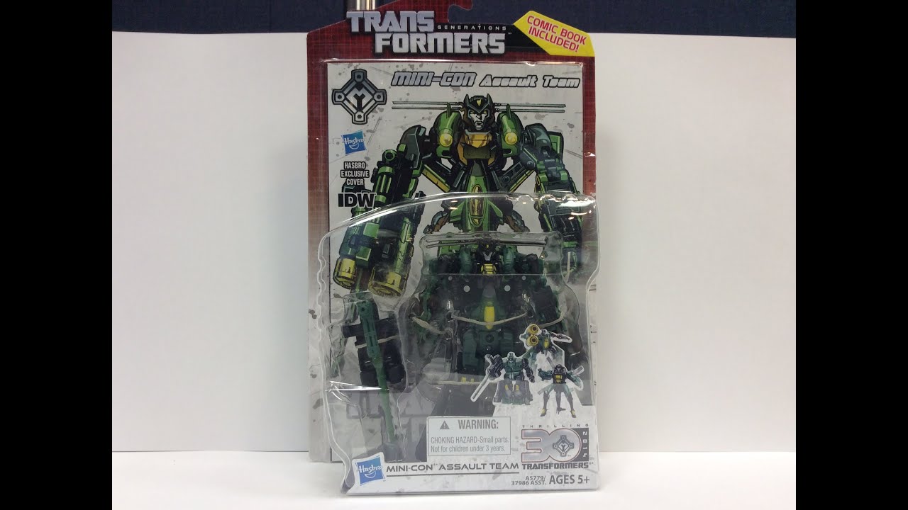 Transformers: Generations - Deluxe MINICON ASSAULT TEAM