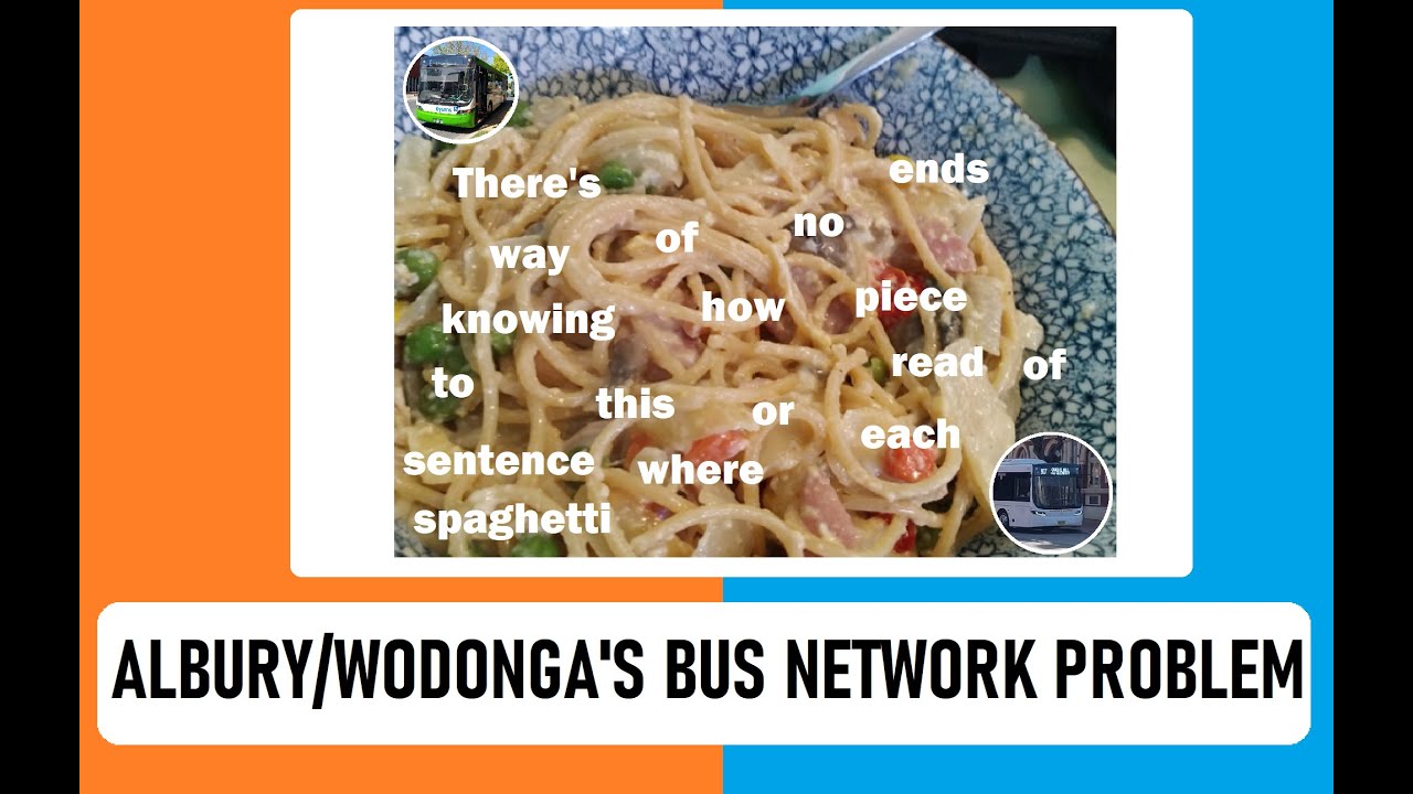 Albury Wodonga's Bus network Problem
