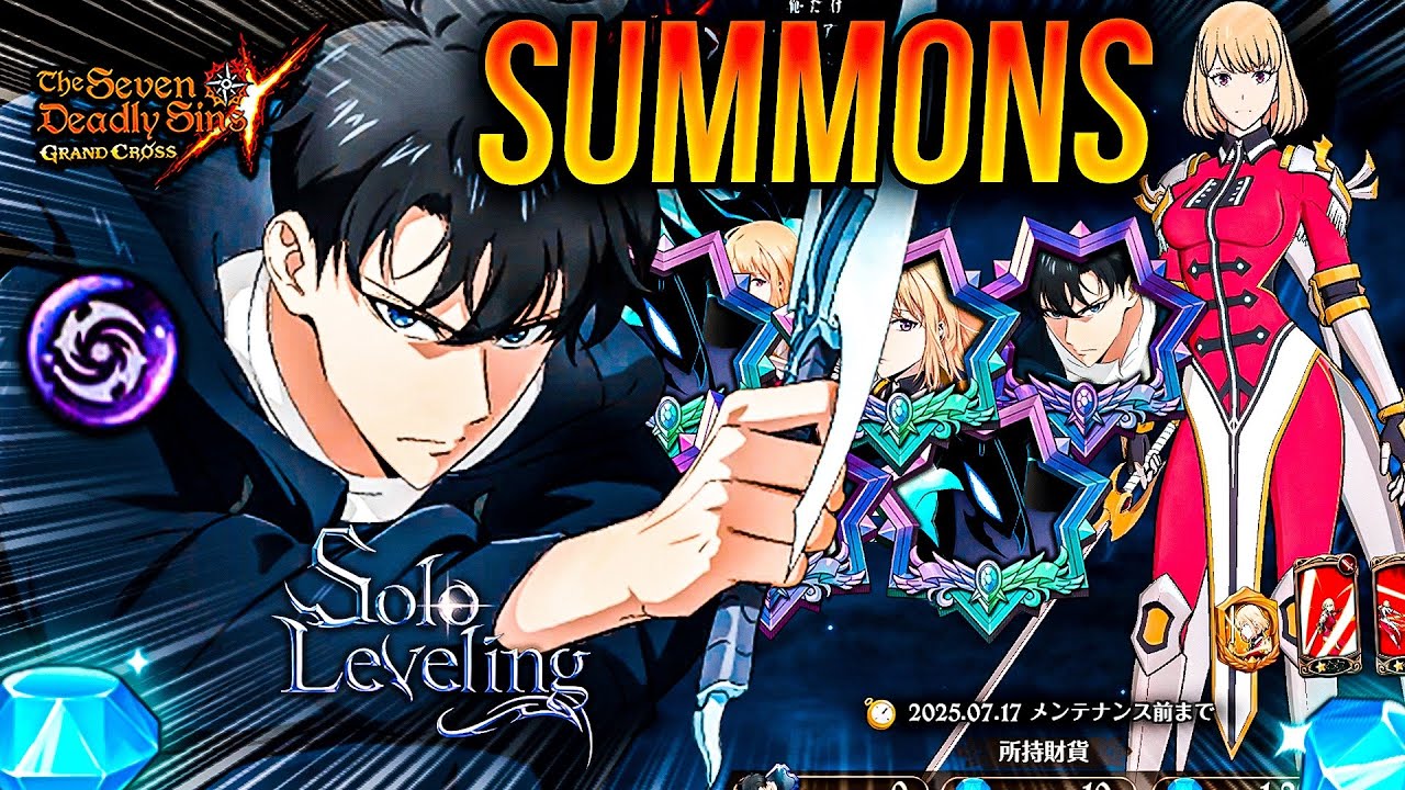 TODO POR SOLO LEVELING COLLAB!!! 💎+1200💎 LA MEJOR COLLAB DEL AÑO! 🙂 | Seven Deadly Sins: Grand Cross