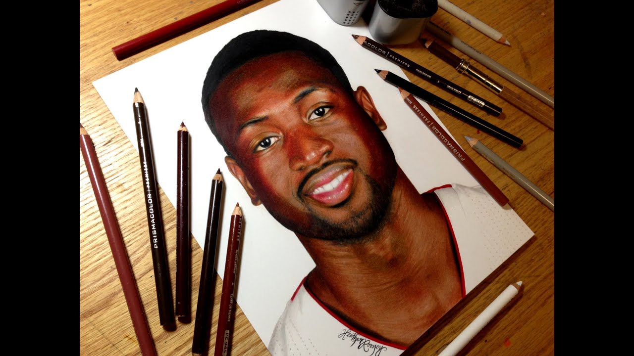 Drawing Dwyane Wade