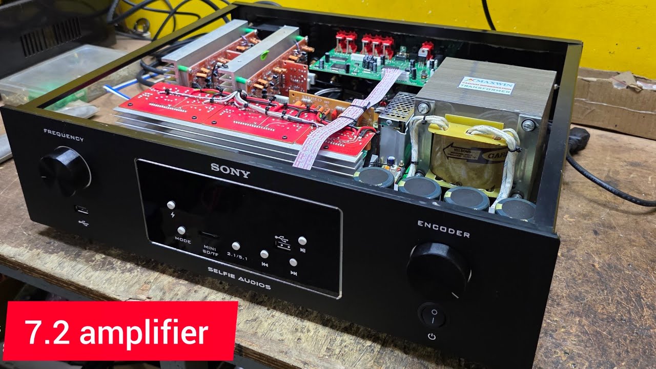 Astra remote kit 7.2 Amplfier Hdmi - Arc/ Optical / Dolby DTS Support.  Selfie audios 9994948026.
