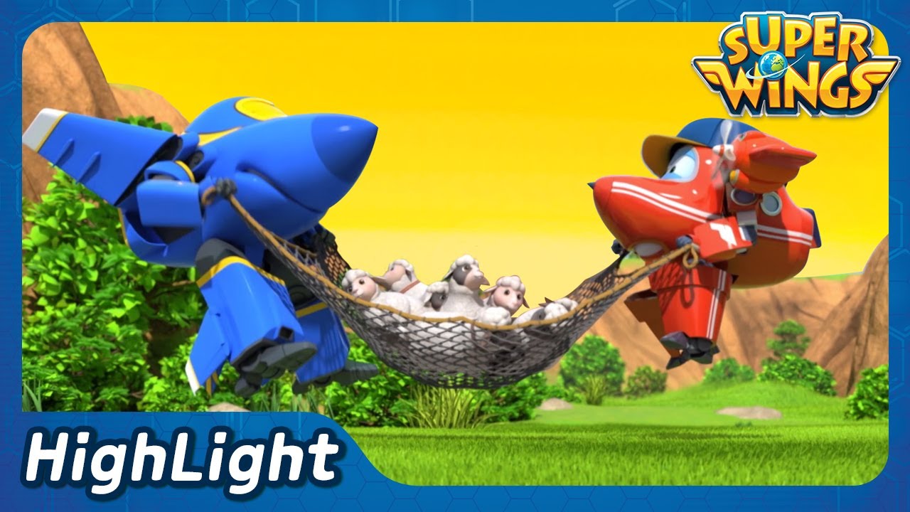 Овечья куча (Новая Зеландия) | SuperWings Highlight | EP45
