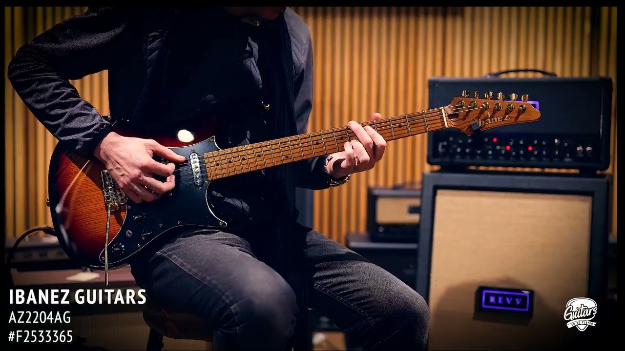 Ibanez AZ2204AG Prestige HSS | Ash Body / Roasted Maple Neck | Seymour Duncan Hyperions | #F2533365