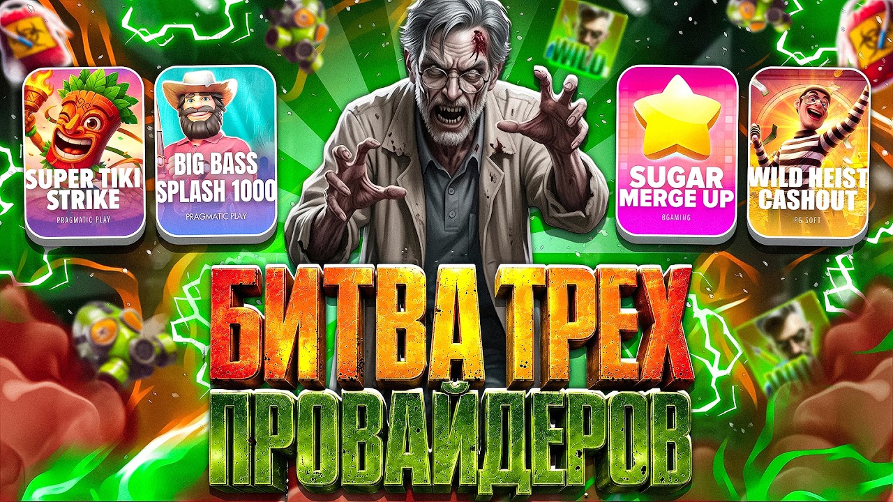 СНОВА РАЗНЕСЛИ!... ЧТО ОНИ ВЫТВОРЯЮТ!? ЗАНОСЫ НЕДЕЛИ BIG BASS, SUPER TIKI, SUGAR, ZOMBIE