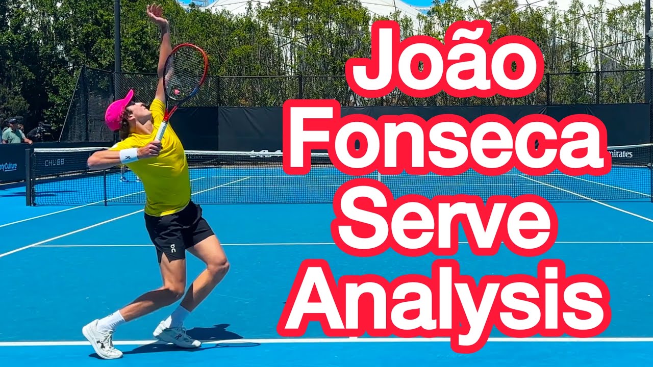 WOW!! João Fonseca Serve Analysis (Tennis Technique Explained)
