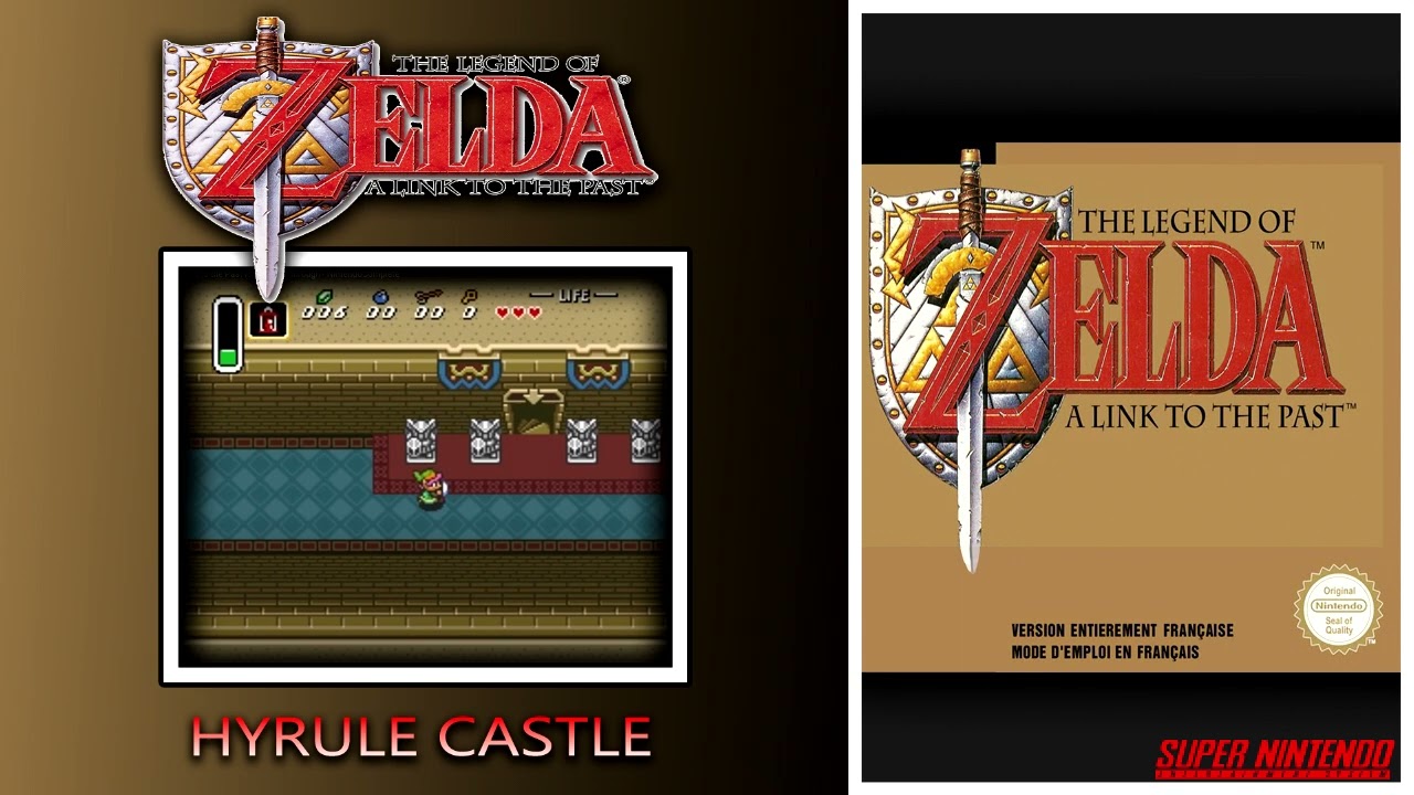 SNES Music Orchestrated - Legend of Zelda - Link to the Past - Hyrule Castle
