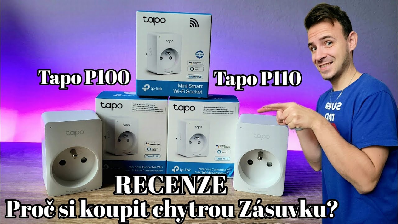 Chytré zásuvky TP-LINK Tapo 100 a 110 Recenze + Návod