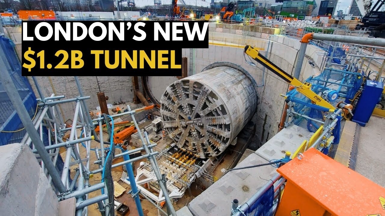 Inside London’s $1.2 Billion Silvertown Tunnel: A Mega Project Under the River Thames