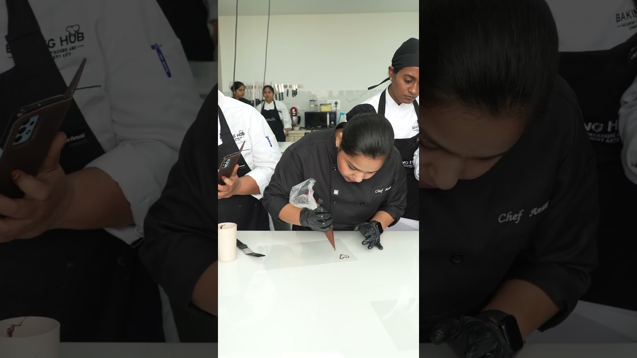 Chocolate Heart Garnish Tutorial | Simple & Stunning Dessert Decor