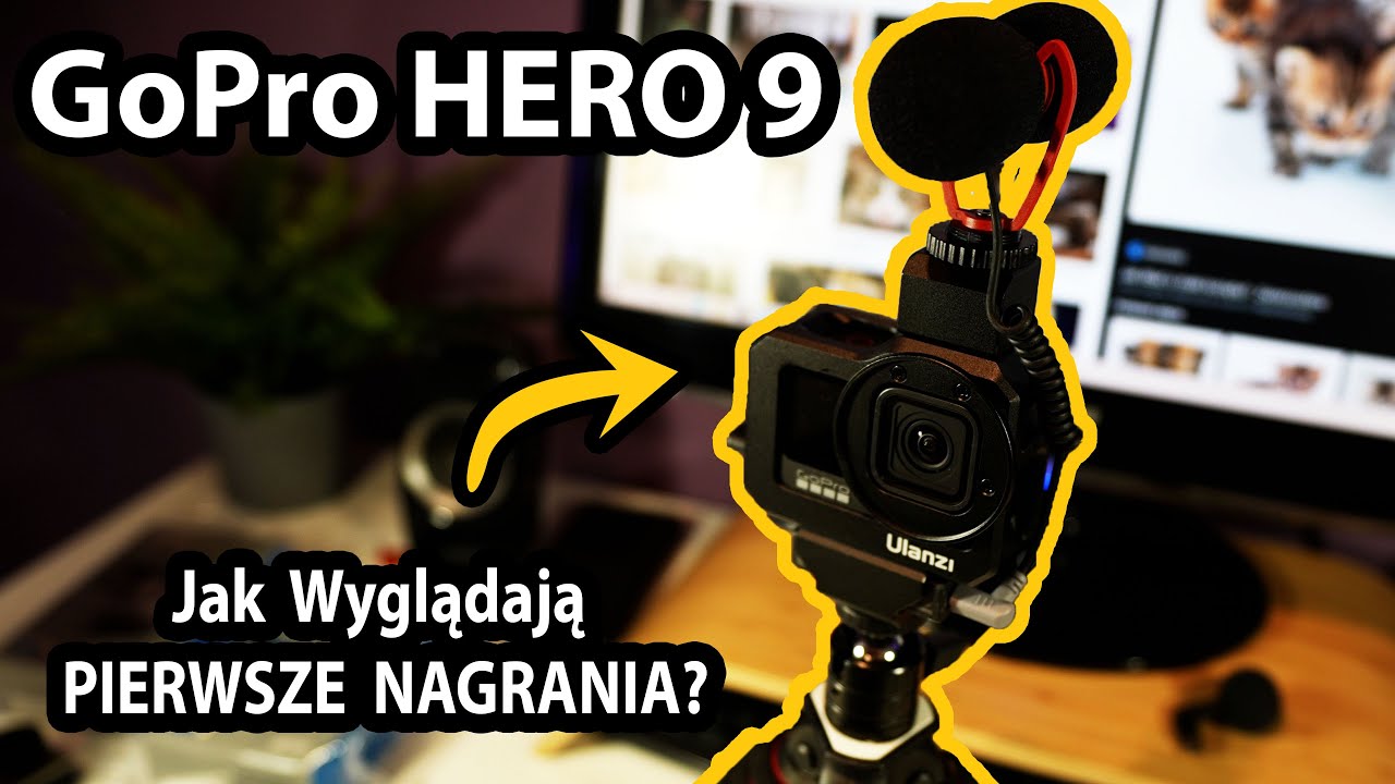 Testuję GoPro HERO 9 !!! - Podłączam Mikrofon i Adapter  (Vlog #541)