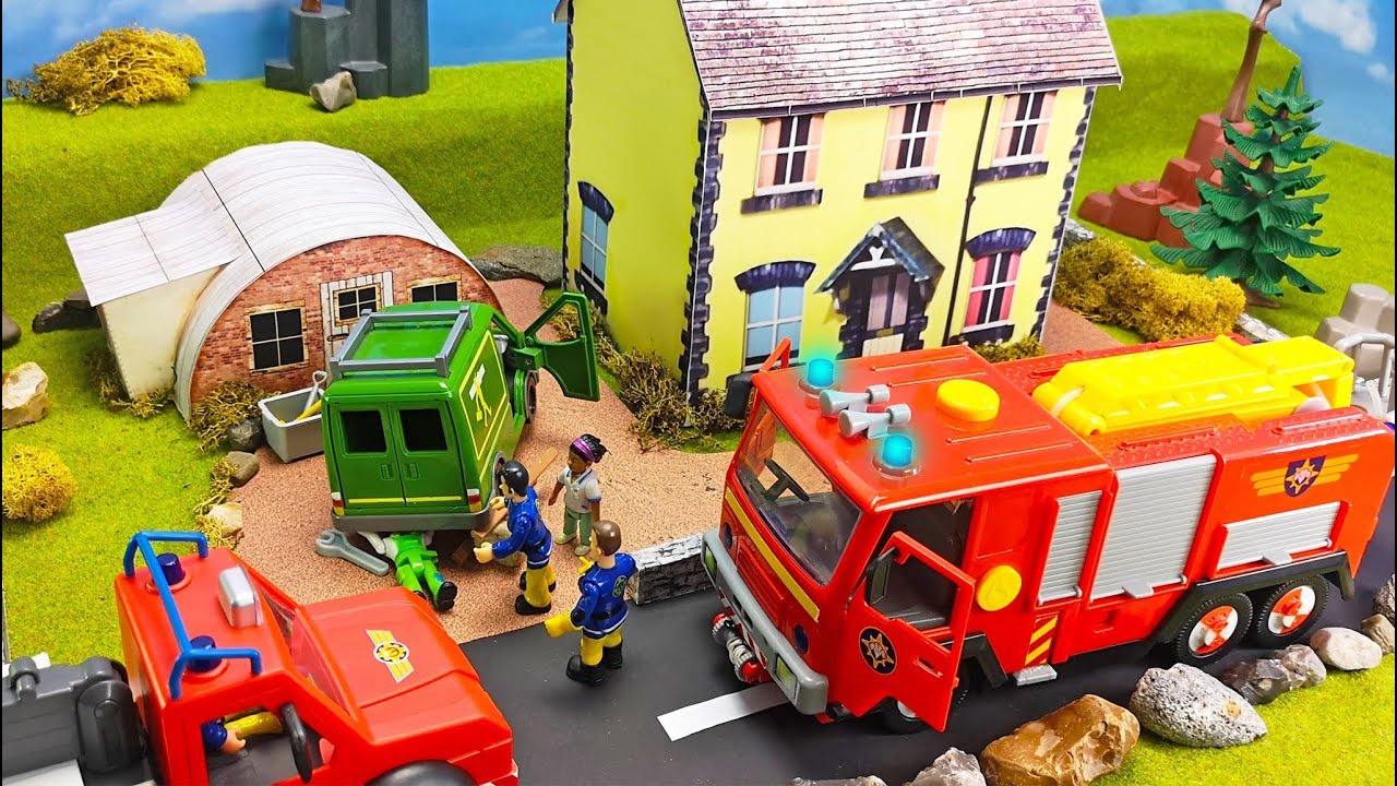 Feuerwehrmann Sam: Spielzeug Film | Ein gefährlicher Reifenwechsel | Film für Kinder | Kids Movie