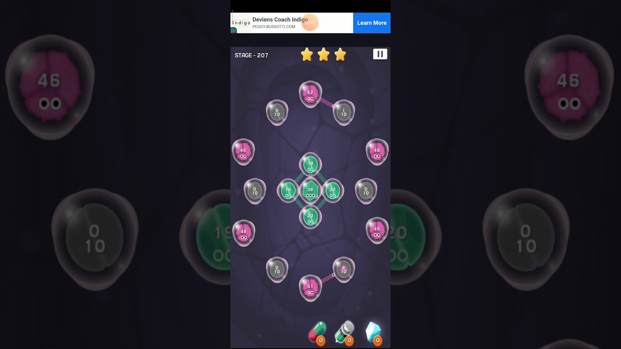 Cell expansion wars 207 🧙‍♂️ walkthrough ⭐⭐⭐