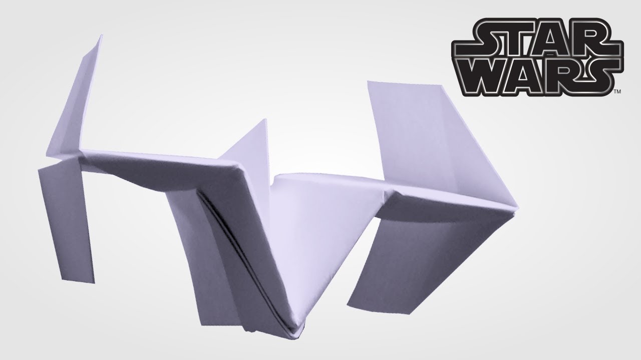 TUTO - Chasseur TIE en Origami